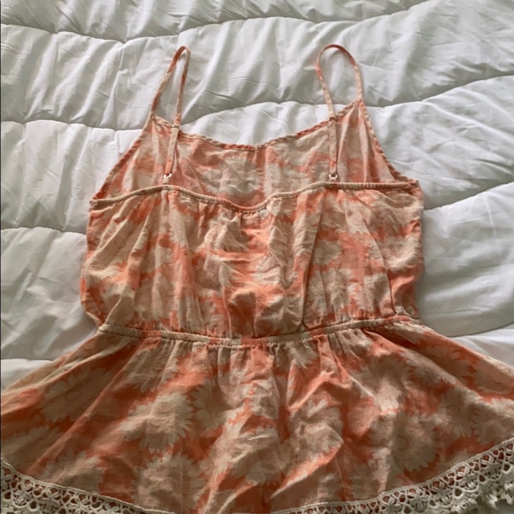 Doll-Fins pink floral tank top - Picture 3 of 4